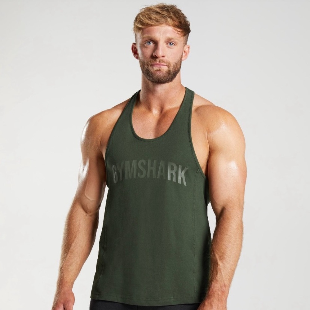 Gymshark stringer. Great fit in lats and chest. Barely worn.